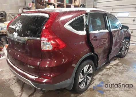 2016 Honda Cr-V Touring from USA, damaged, VIN 5J6RM3H96GL008106